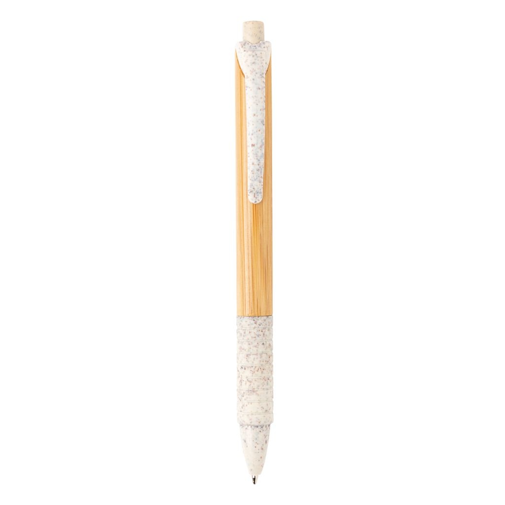 XDP610.53-3Bambus _ Weizenstroh Stift_ weiss