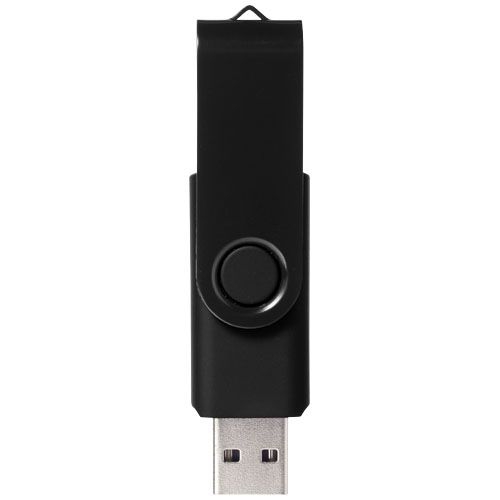Rotate-Metallic 4 GB USB-Stick, schwarz, 4 GB