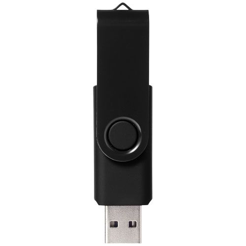 PF123508-1Rotate-Metallic 4 GB USB-Stick_ schwarz_ 4 GB