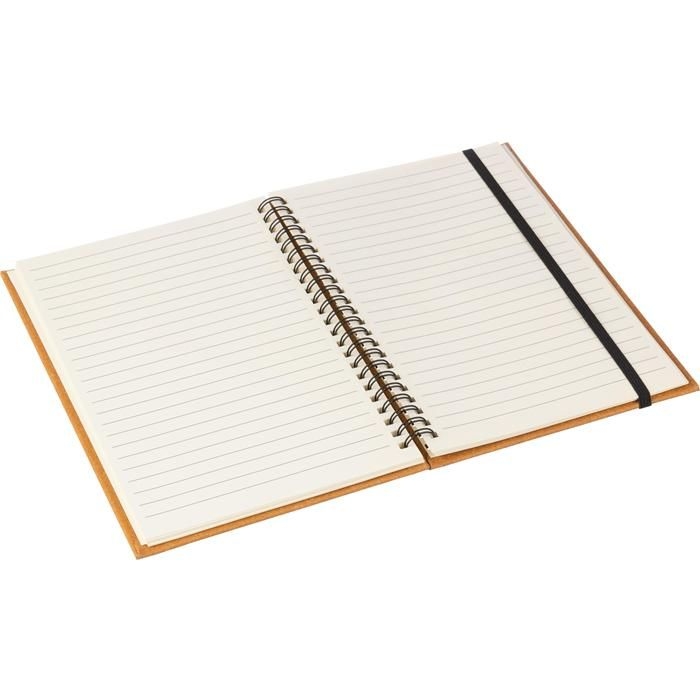 GI1103675-01Notizbuch aus recyceltem Leder A5 Egon_ schwarz