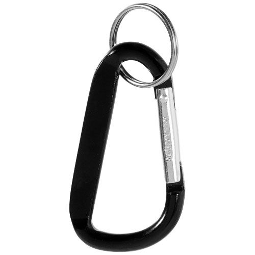 PF118085-1Timor Karabiner Schluesselanhaenger_ schwarz