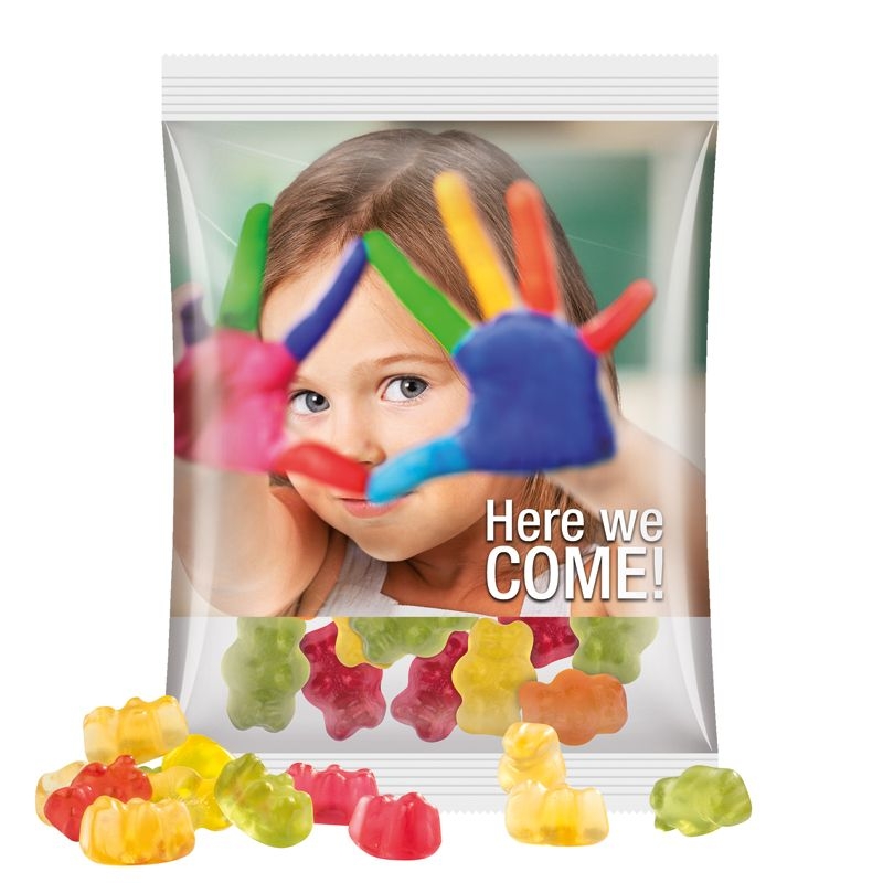 JG10064-2Maxituete 50 g Trolli Fruchtgummi Standardformen_ Premium-Baerchen_ transparente Folie