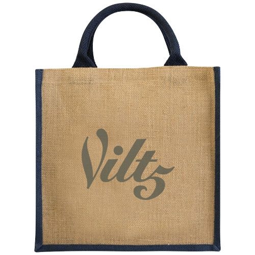 PF120134-3Chennai Jute Tragetasche 16L_ natur_navy