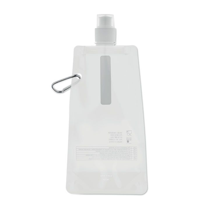 MO8294-06Gates Faltbare Wasserflasche_ Weiss MO8294-06Gates Faltbare Wasserflasche_ Weiss
