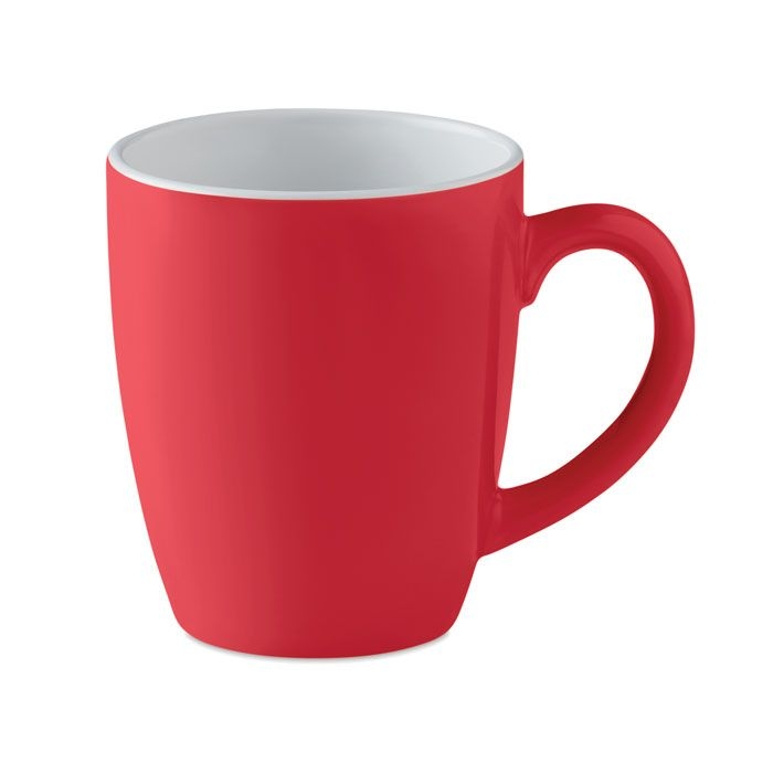 MO9242-05Colour Trent Keramische mok 290 ml_ rot