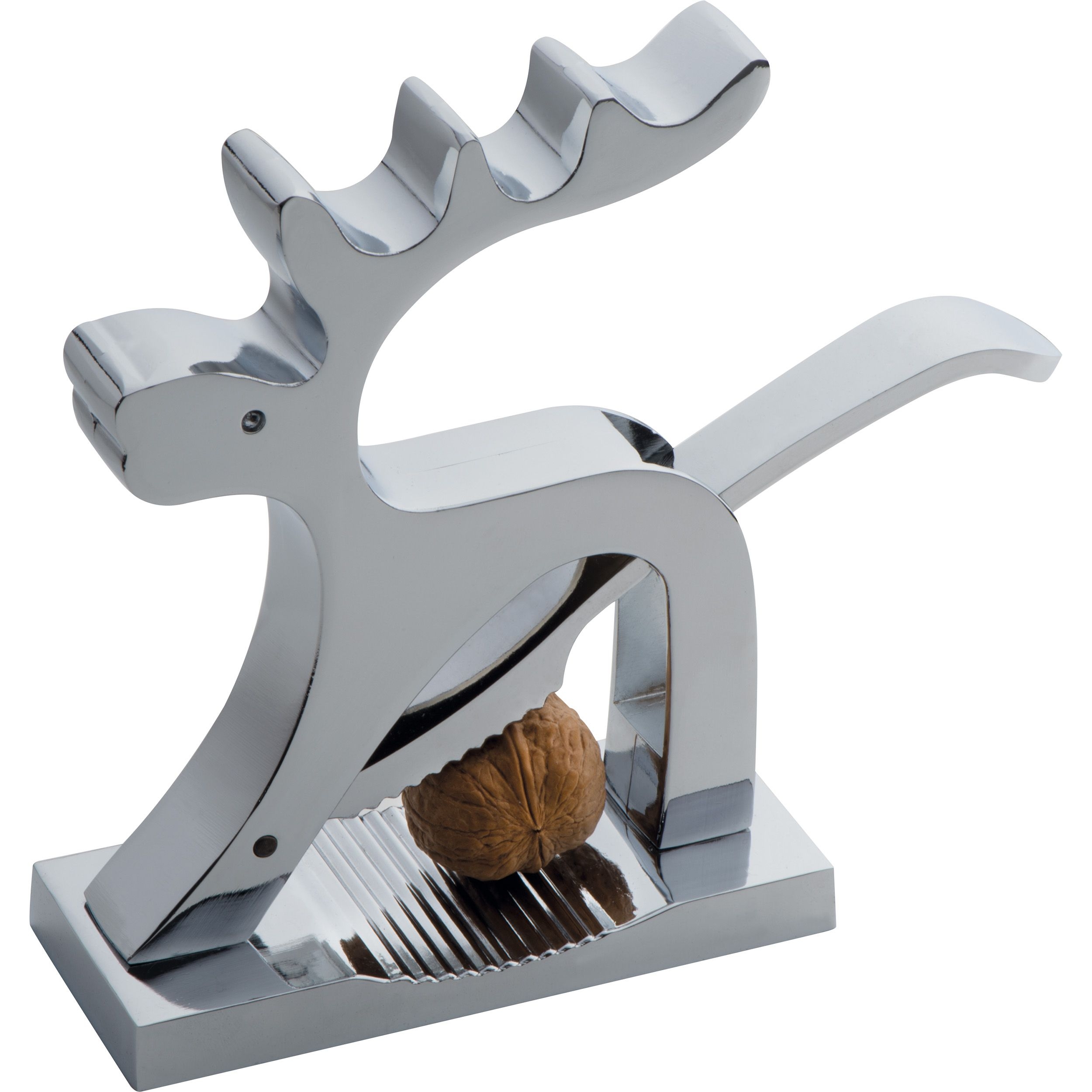 MA80187-07Nussknacker in der Form eines Elchs BERNADETTE_ silbergrau