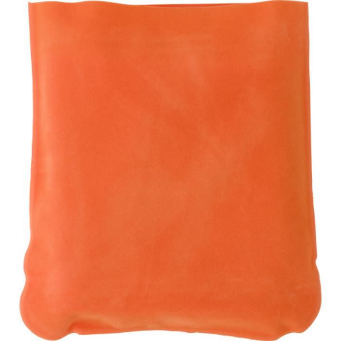 Aufblasbare Nackenstützeinklusive Hülle aus PVC Stanley, Orange