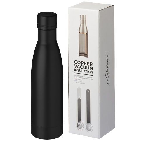 PF100494-1Vasa 500 ml Kupfer-Vakuum Isolierflasche_ schwarz
