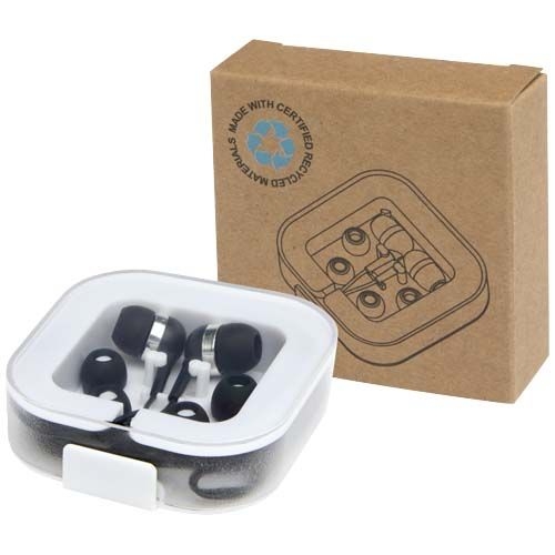 PF124438-2Baekdu kabelgebundenes Headset Typ-C mit Aufbewahrungsbox aus recyceltem Kunststoff_ schwarz