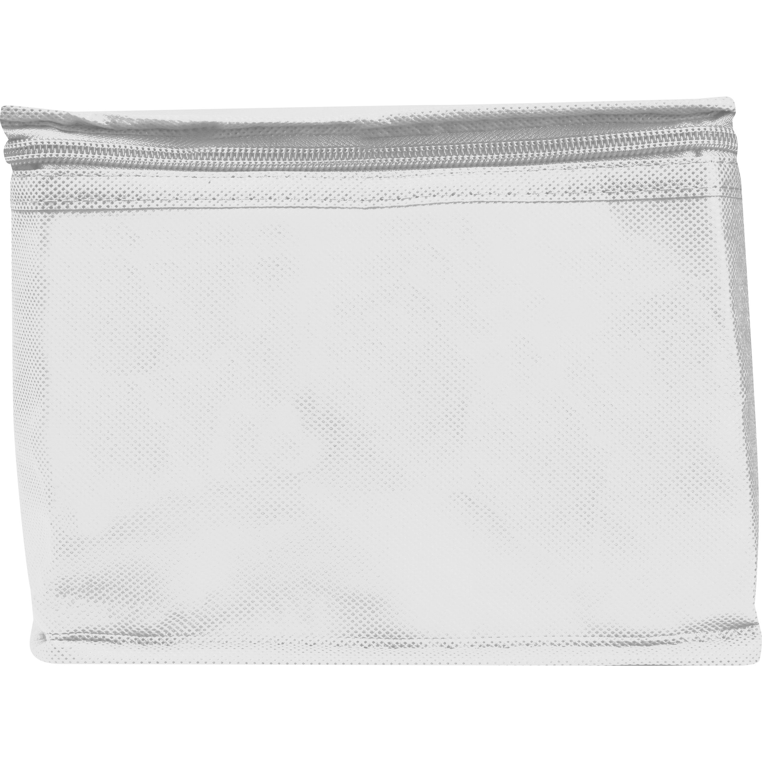 MA61542-06Non-Woven Kuehltasche fuer 6 Dosen_ weiss