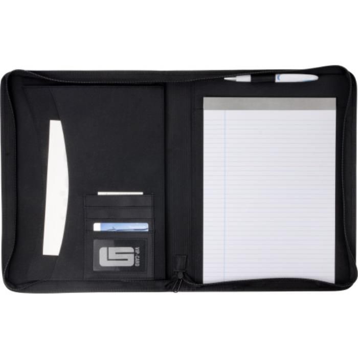 GI3403-01Dokumentenmappe aus PVC Byron_ Schwarz