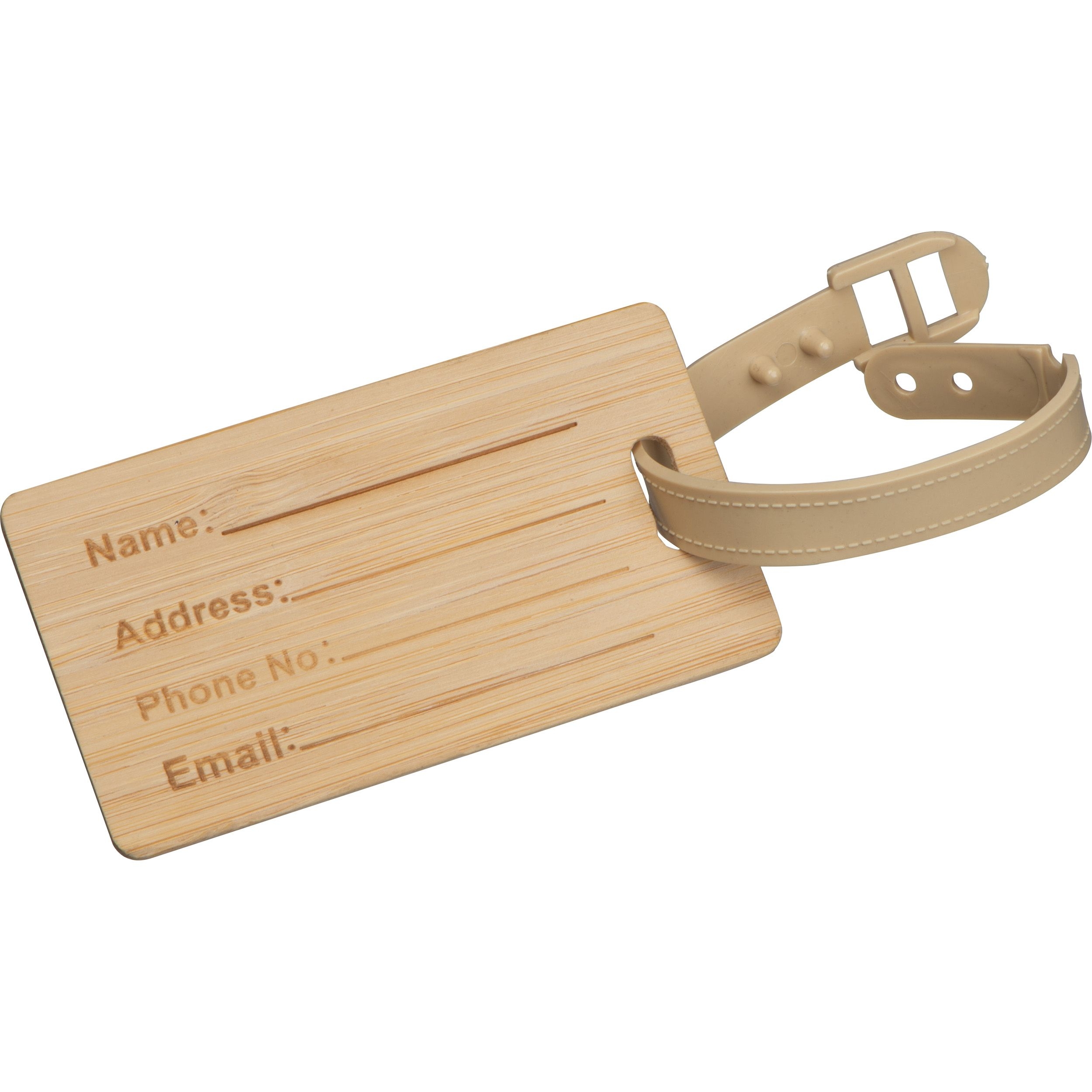 MA74340-13Kofferanhaenger aus Bambus  CIRO_ beige