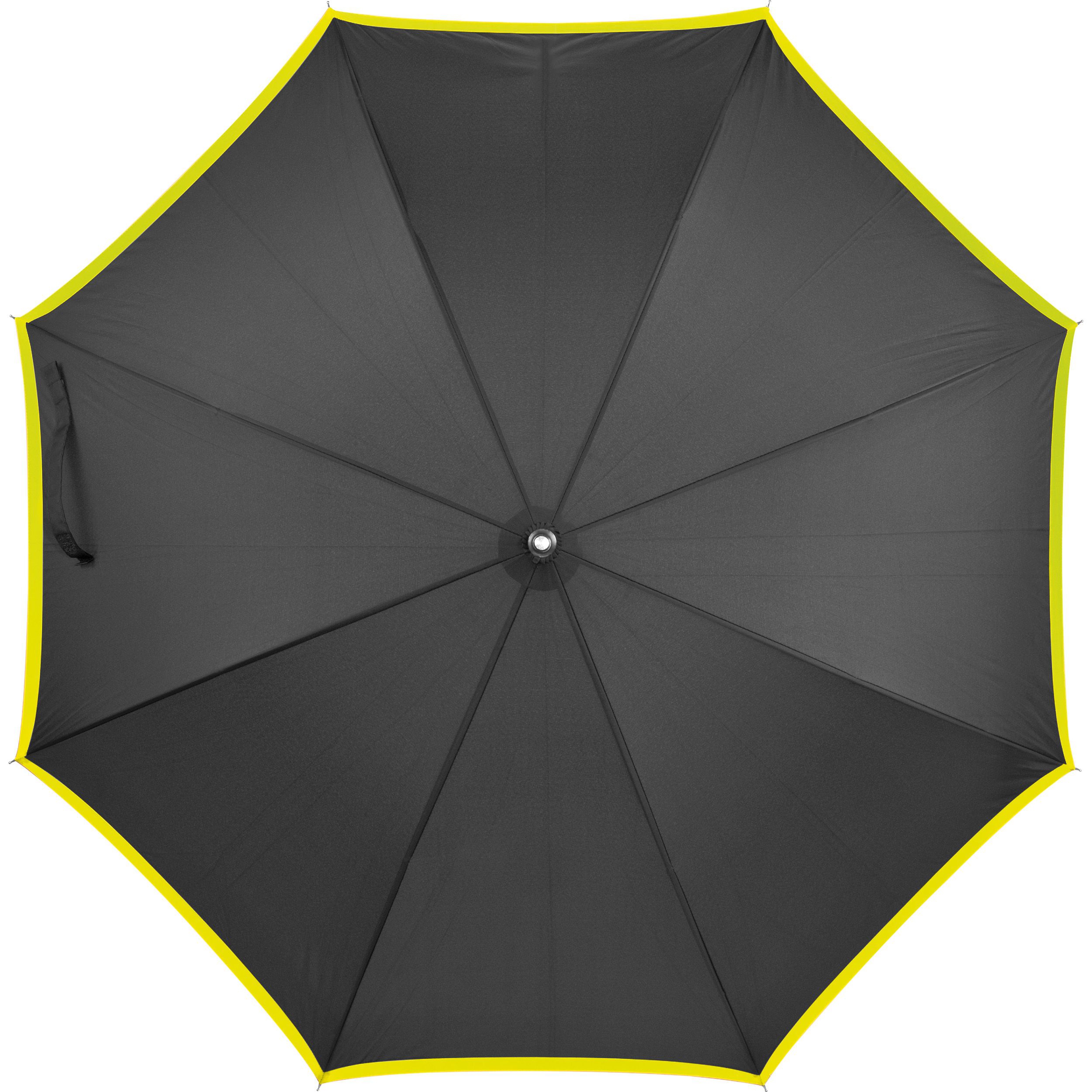 Automatik Regenschirm aus Pongee, apfelgrün