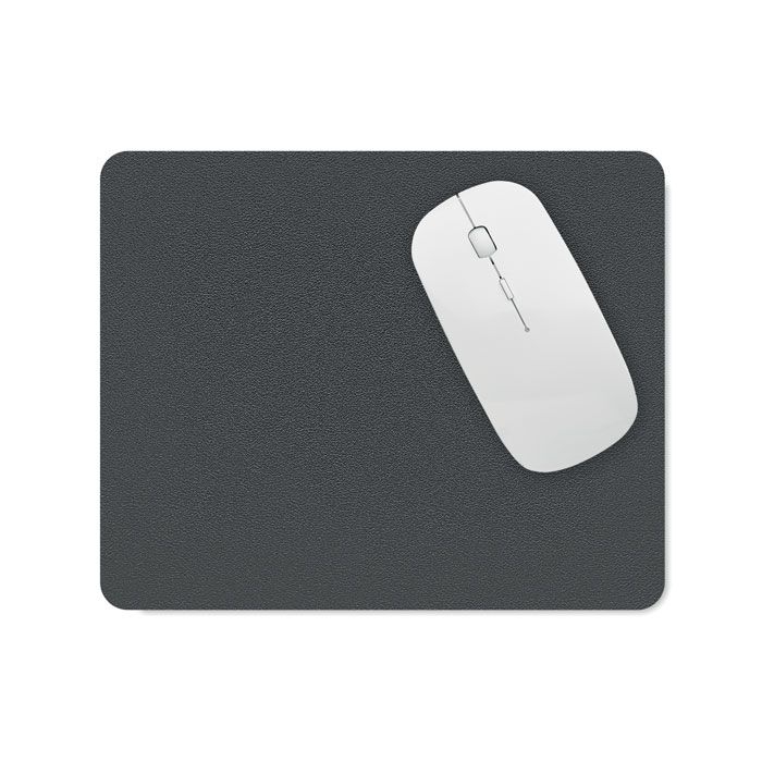 Beta Mousepad recyceltes PU, schwarz