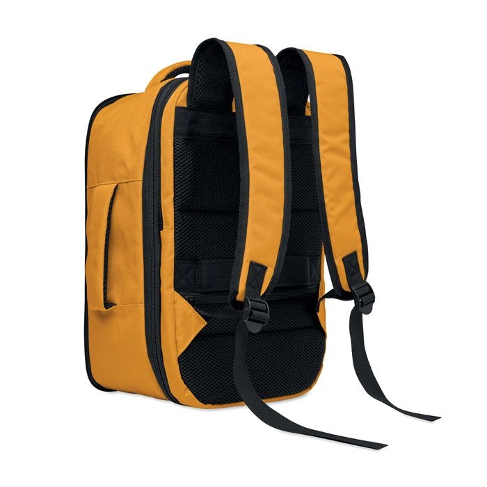 MO2840-78Flysafe Rucksack in Kabinengroesse_ ochre