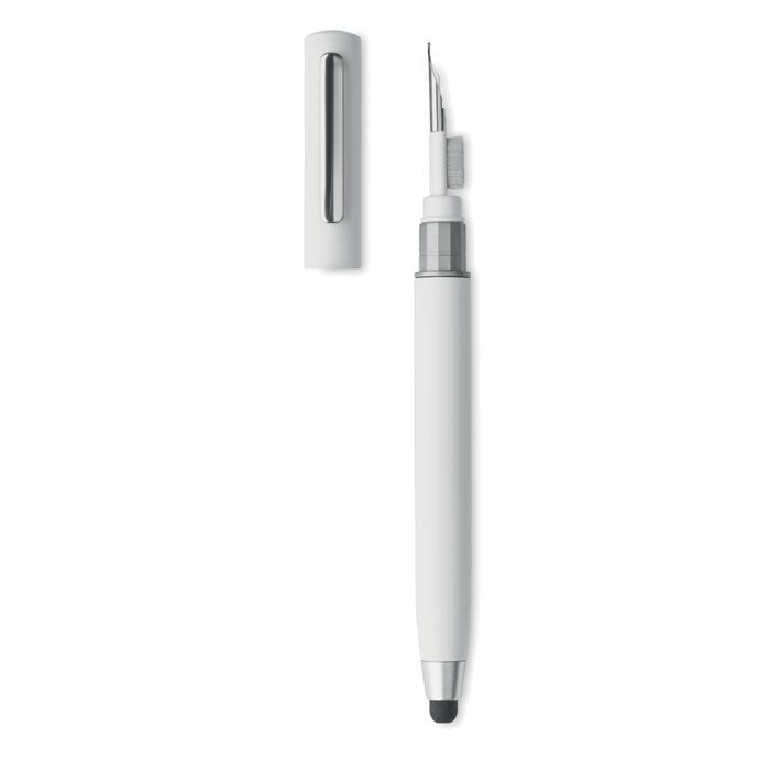 MO6936-06Cleanpen Kuli mit Reinigungs-Set_ weiss