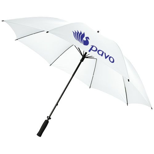 PF109406-2Grace 30“ windfester Golfschirm mit EVA-Griff_ weiss