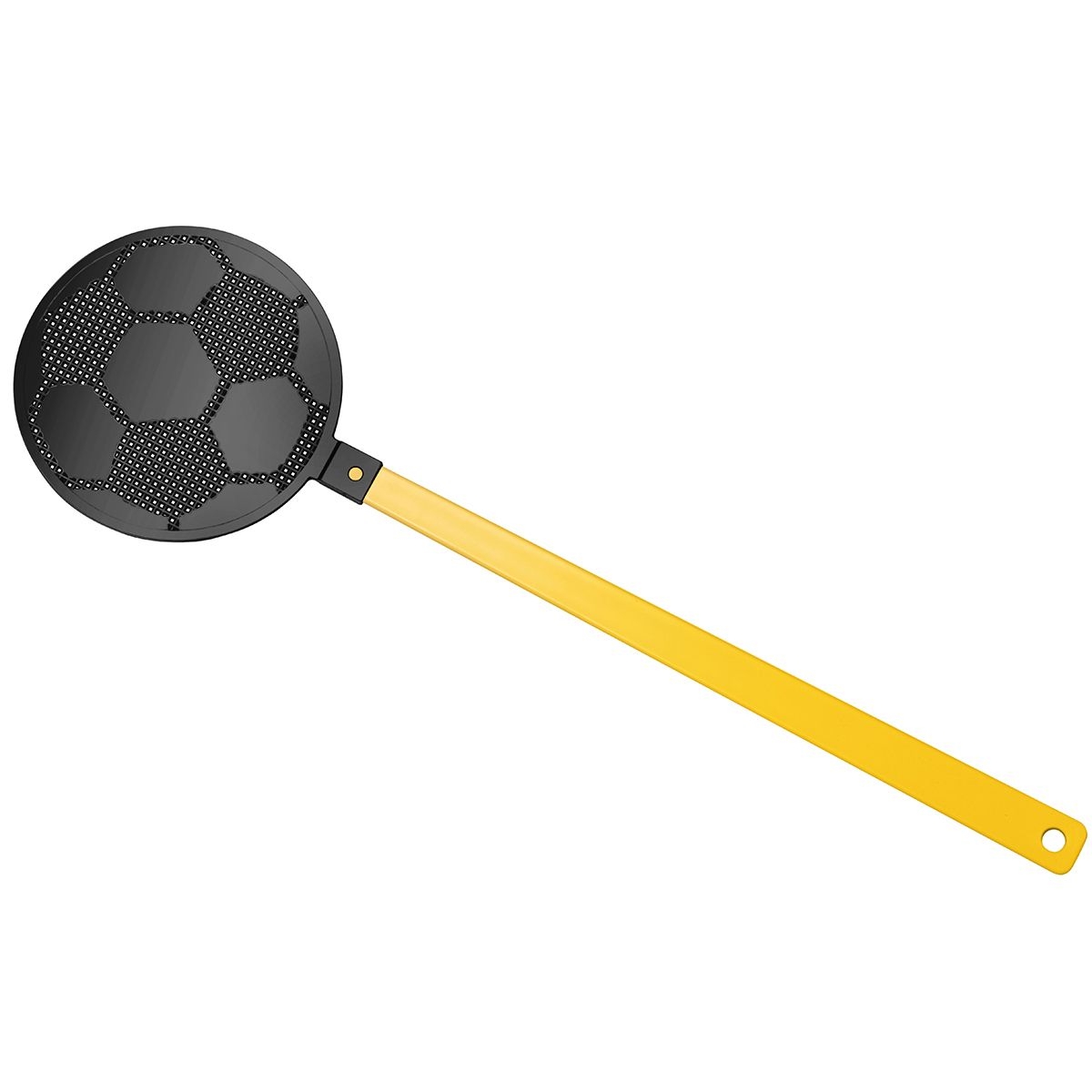 HE8410-4-6Fliegenklatsche _Fussball_ gelb_ schwarz HE8410-4-6Fliegenklatsche _Fussball_ gelb_ schwarz