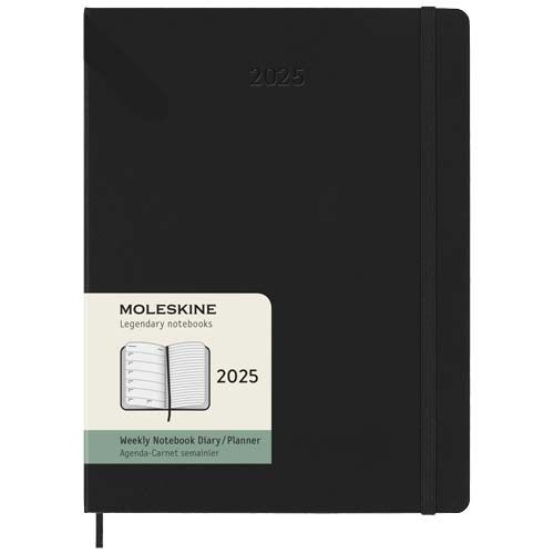 PF107950-1Moleskine Hardcover 12 Monate Wochenkalender XL_ schwarz