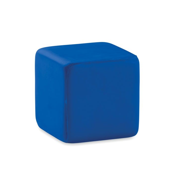 MO7659-04Squarax Anti-Stress-Wuerfel_ Blau MO7659-04Squarax Anti-Stress-Wuerfel_ Blau