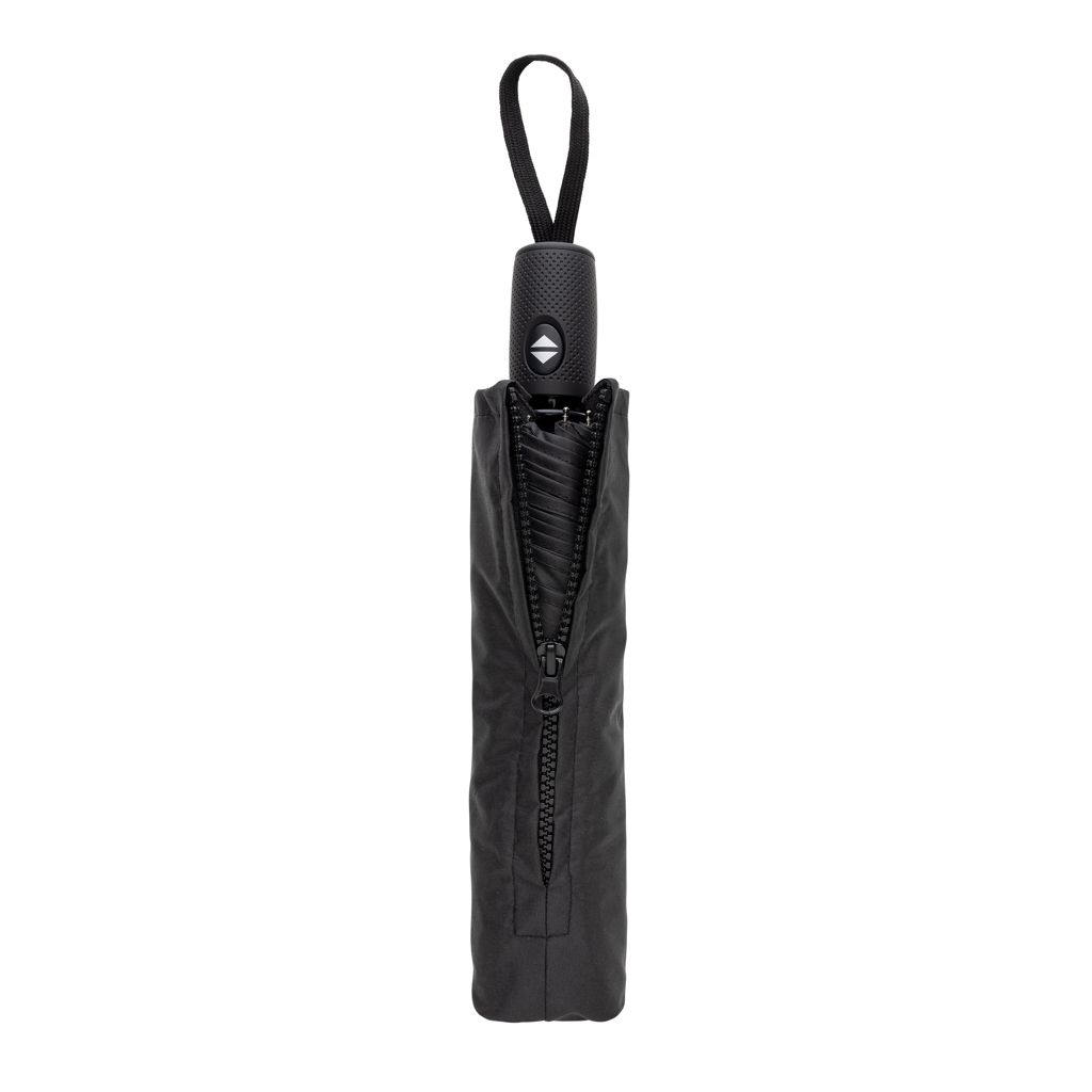 XDP850.73-01Swiss Peak Vito Aware™ RPET 21_ Schirm mit auto open_close_ schwarz