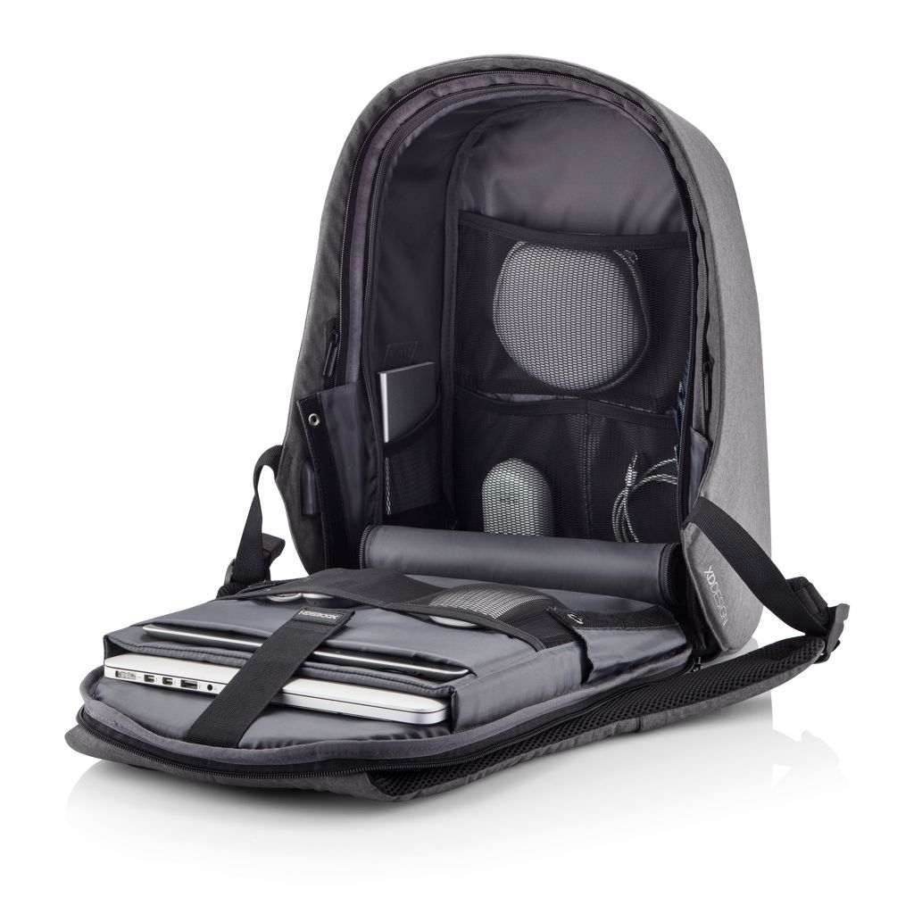 XDP705.71-2Bobby Hero XL Anti-Diebstahl-Rucksack_ grau