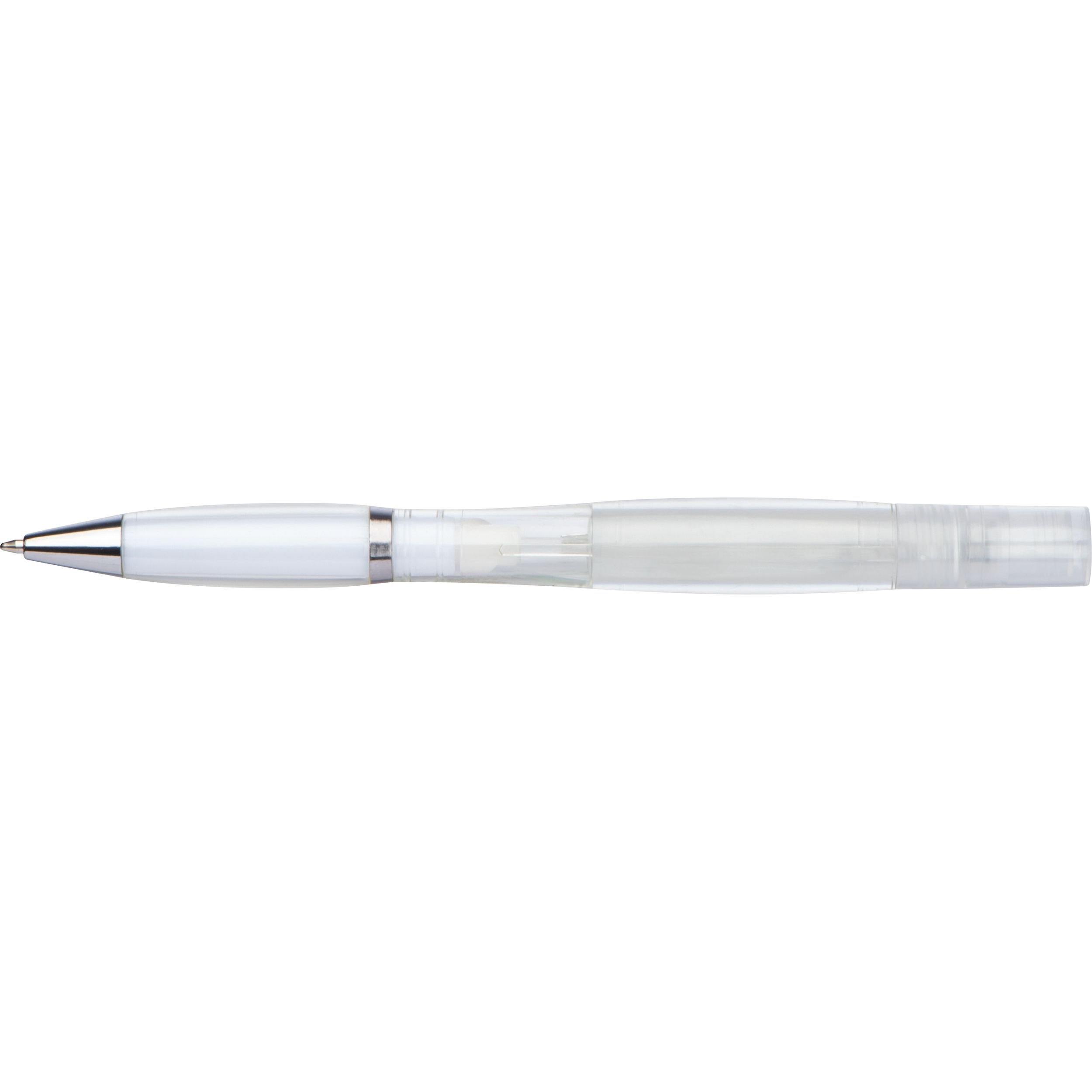 MA11776-06Drehkugelschreiber mit Sprayfunktion _ weiss