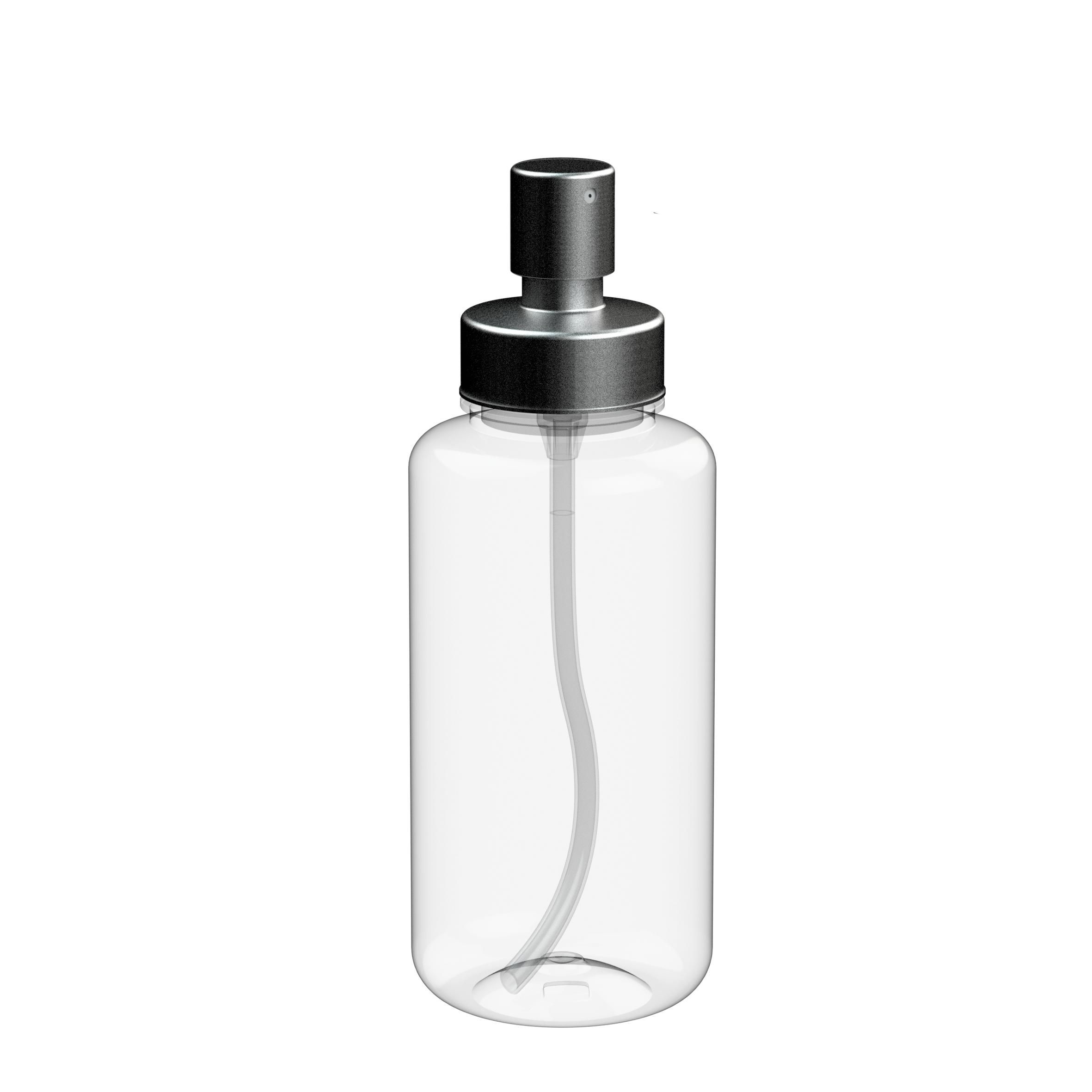 EL01666-1Sprayflasche _Superior_ 700 ml_ transparent_ silber