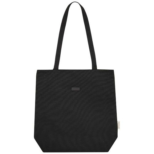 PF130042-4Joey vielseitige Tragetasche aus GRS recyceltem Canvas 14 L_ schwarz
