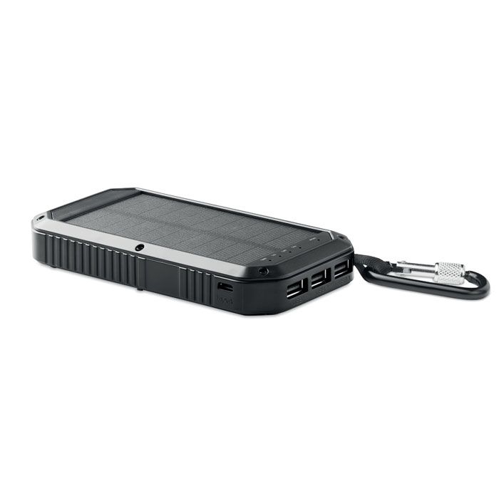 MO6424-03Powereight Solar Powerbank 8000 mAh_ Schwarz