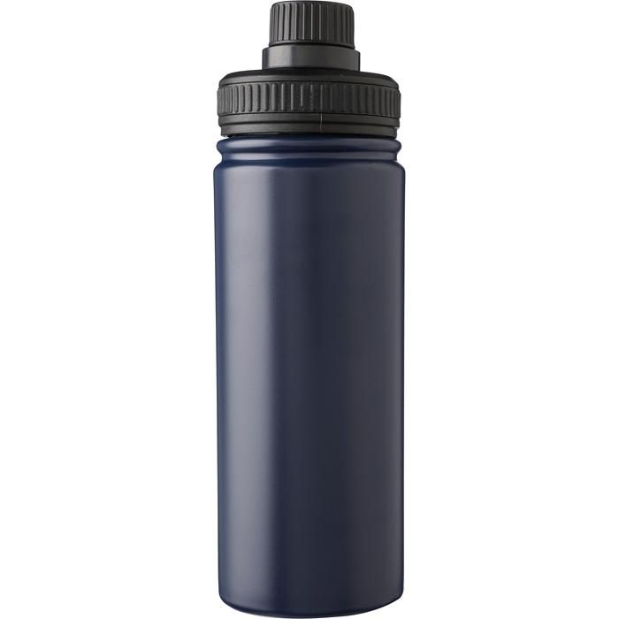 GI1171296-05Doppelwandige Edelstahl-Trinkflasche 500 ml Tschad_ blau