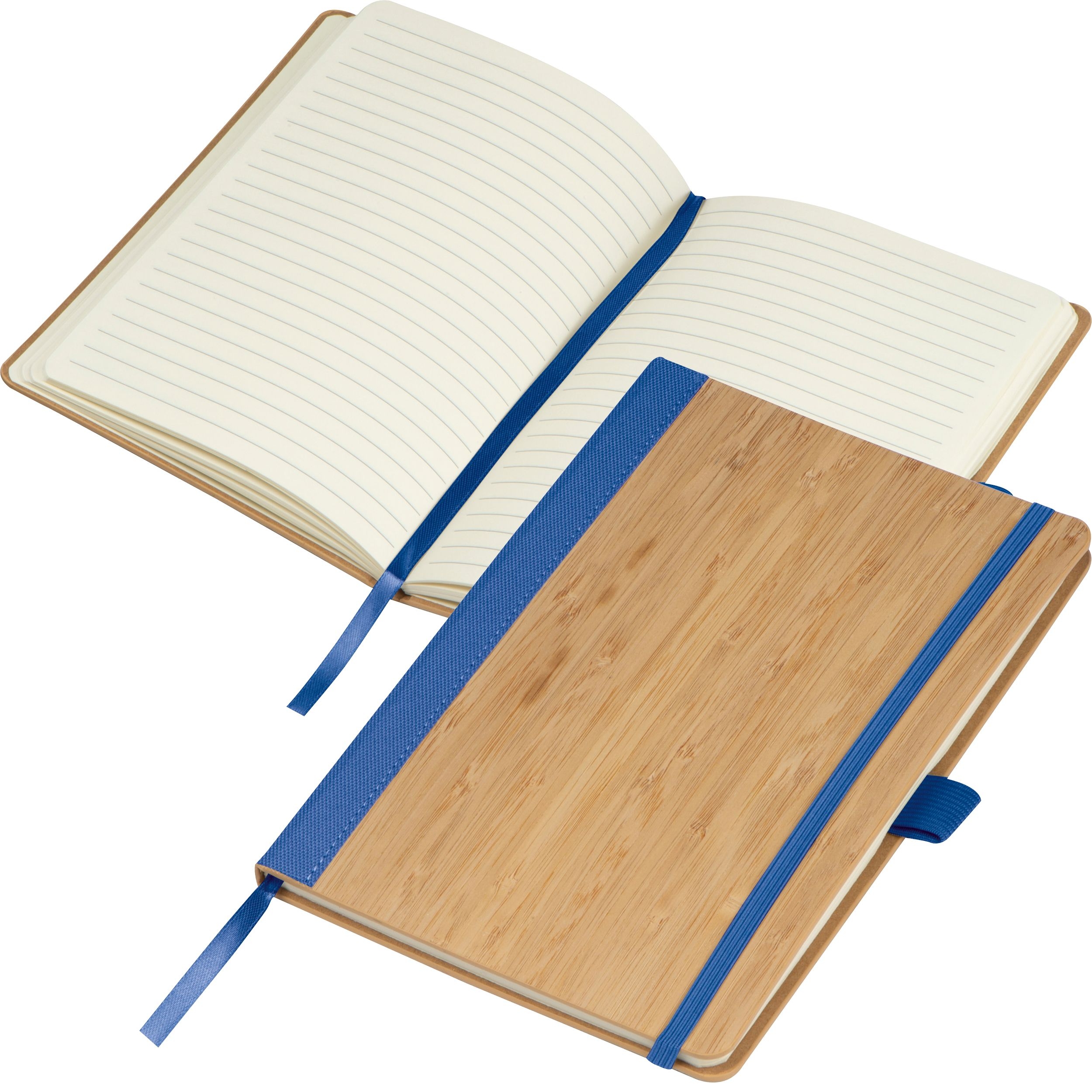 MA23774-04Notizbuch aus Bambus_ blau MA23774-04Notizbuch aus Bambus_ blau