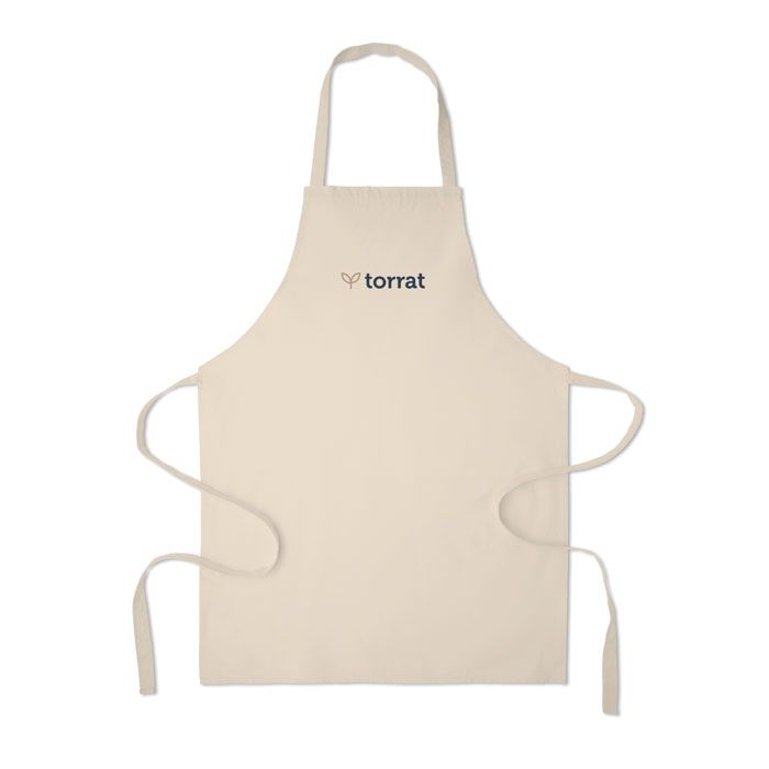 MO2570-13Sous Kuechenschuerze recy. Baumwolle_ beige