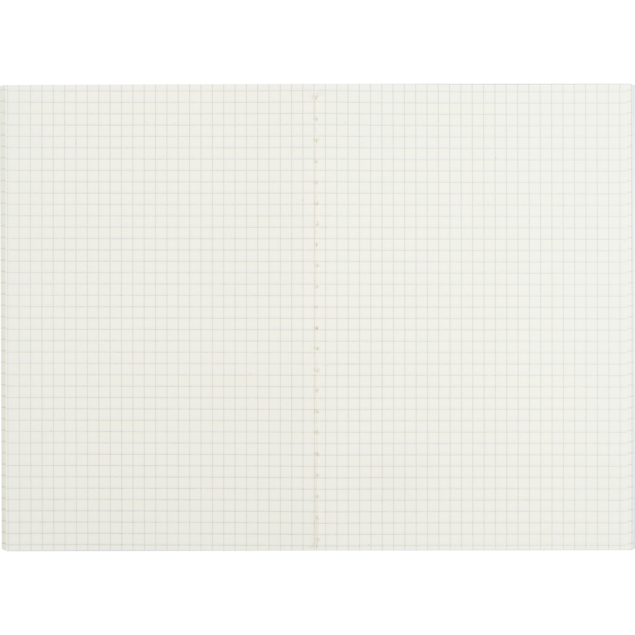MA23258-09A5 Notizbuch mit karierten Blaettern_ gruen