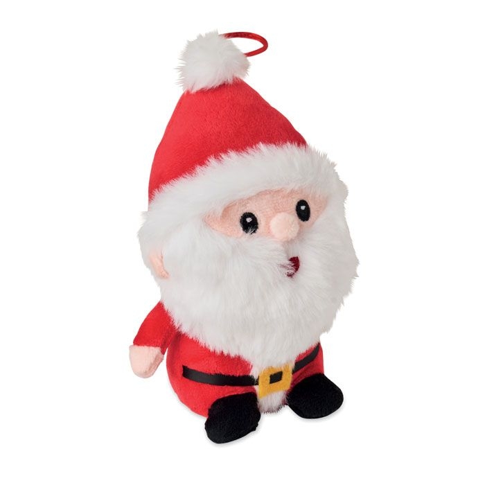 CX1592-05Gleeful Pluesch-Weihnachtsmann_ rot