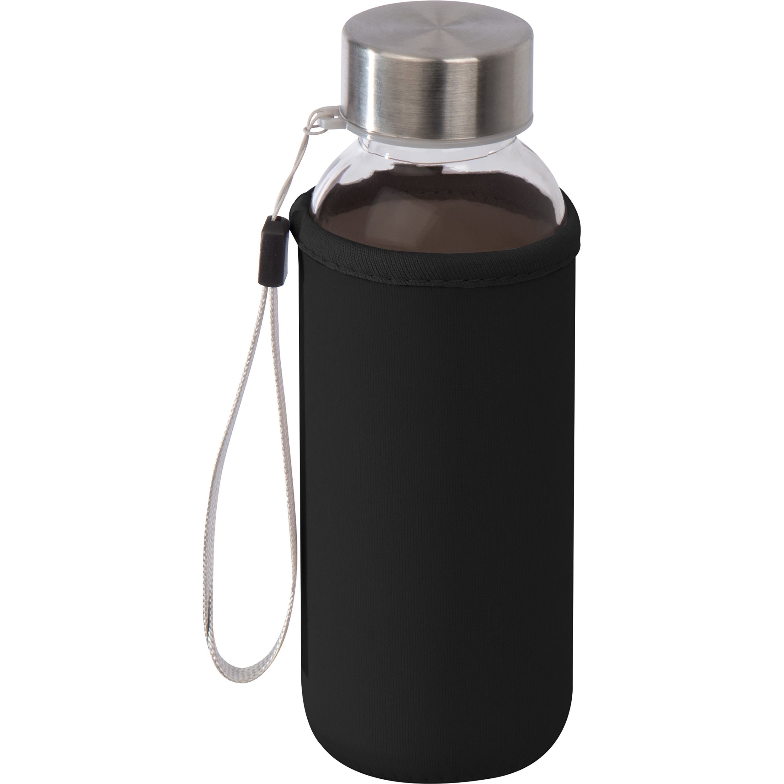 MA60985Trinkflasche aus Glas mit Neoprenueberzug_ 300ml