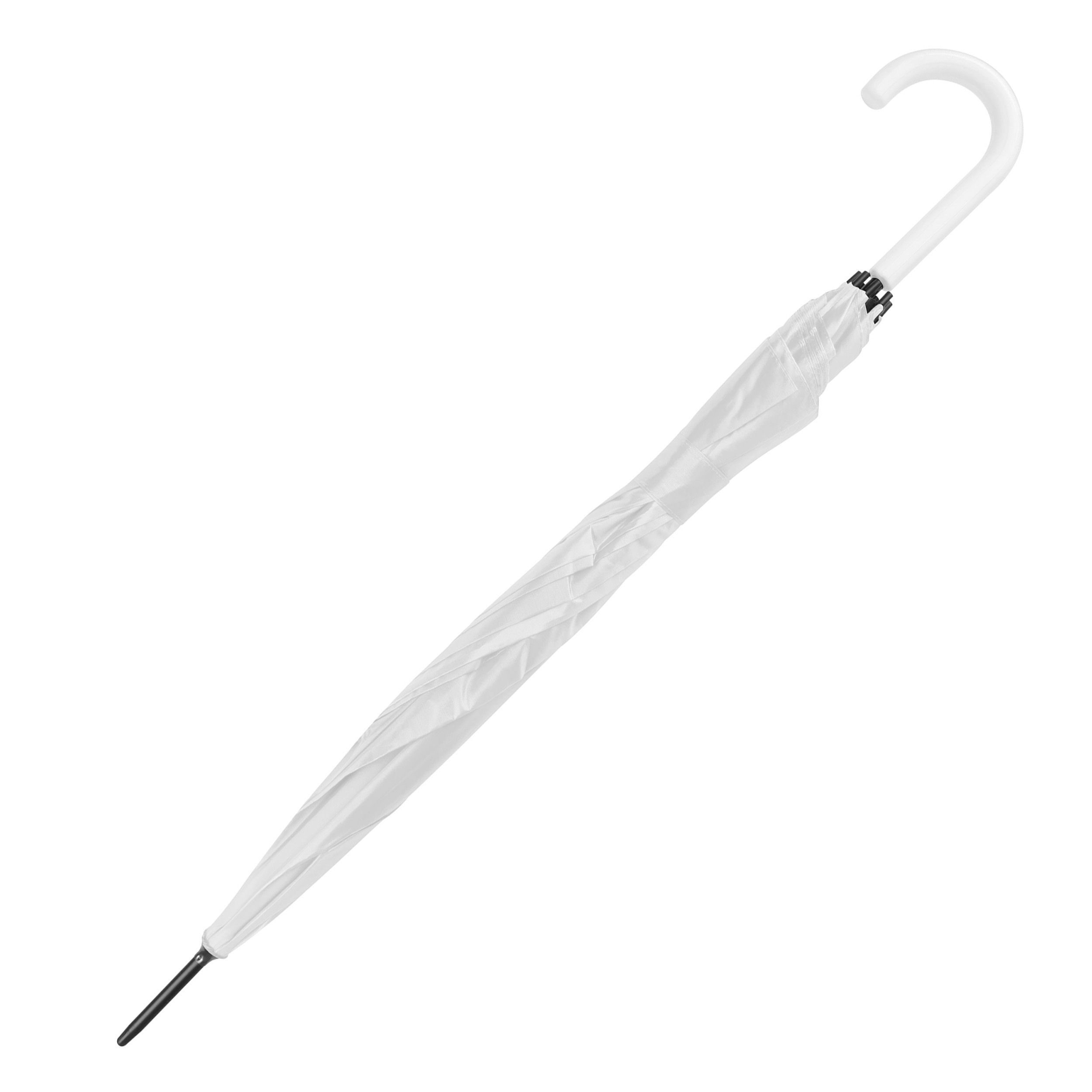 MA45200-06Automatikschirm aus Polyester_ weiss