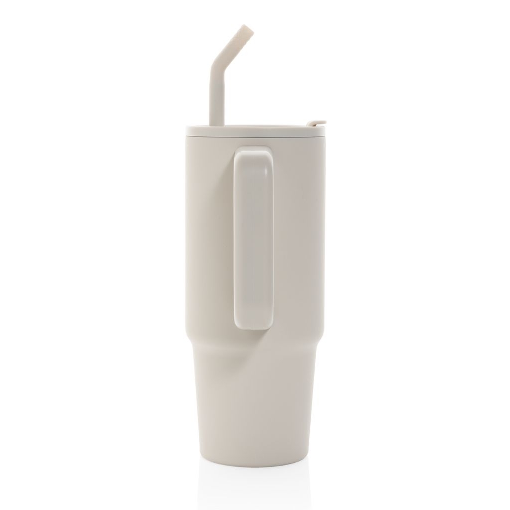 XDP437.30-19Embrace Deluxe Becher aus RCS recyceltem Edelstahl 900ml_ beige