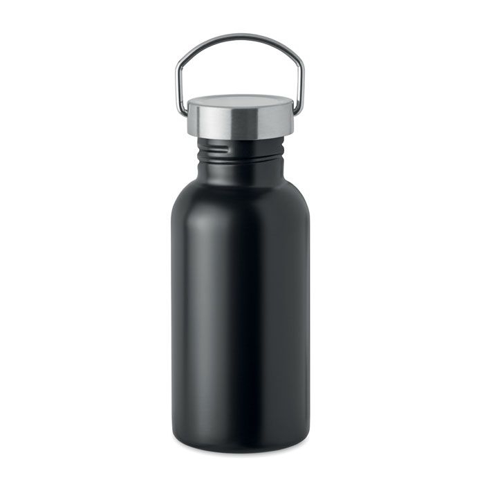 MO2562-03Florence Sing Einwandige Trinkflasche 500 ml_ schwarz