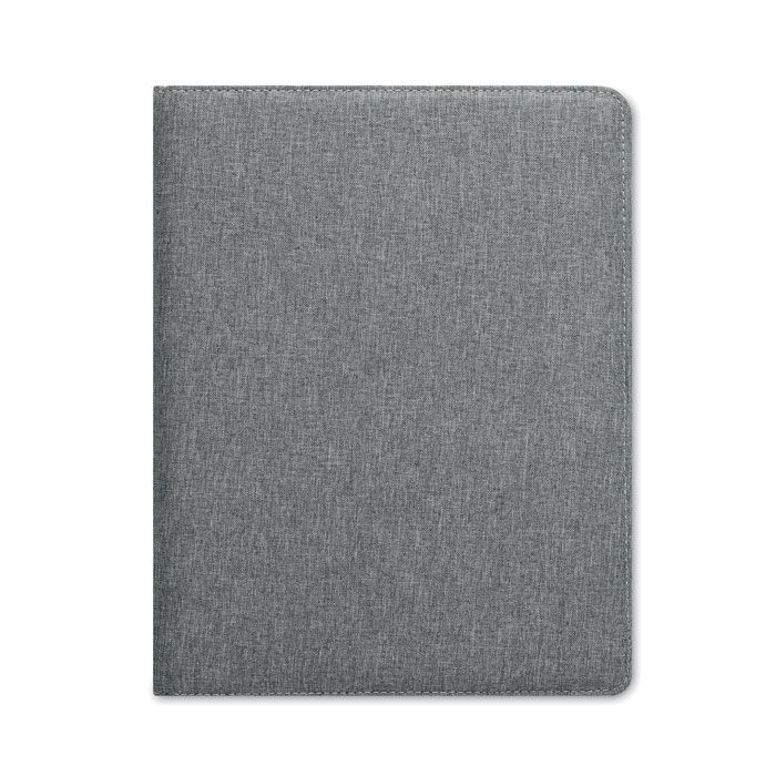 MO6487-33Casove DINA A4 Mappe 300D-RPET_ Weiss_schwarz