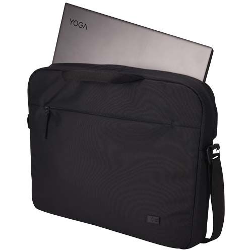 PF120724-1Case Logic Invigo 15_6_ recycelte Laptoptasche_ schwarz