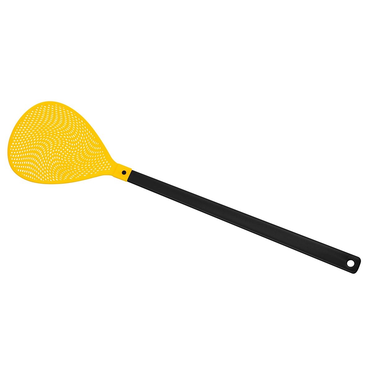 HE8731-6-4Fliegenklatsche _Oval_ schwarz_ gelb HE8731-6-4Fliegenklatsche _Oval_ schwarz_ gelb