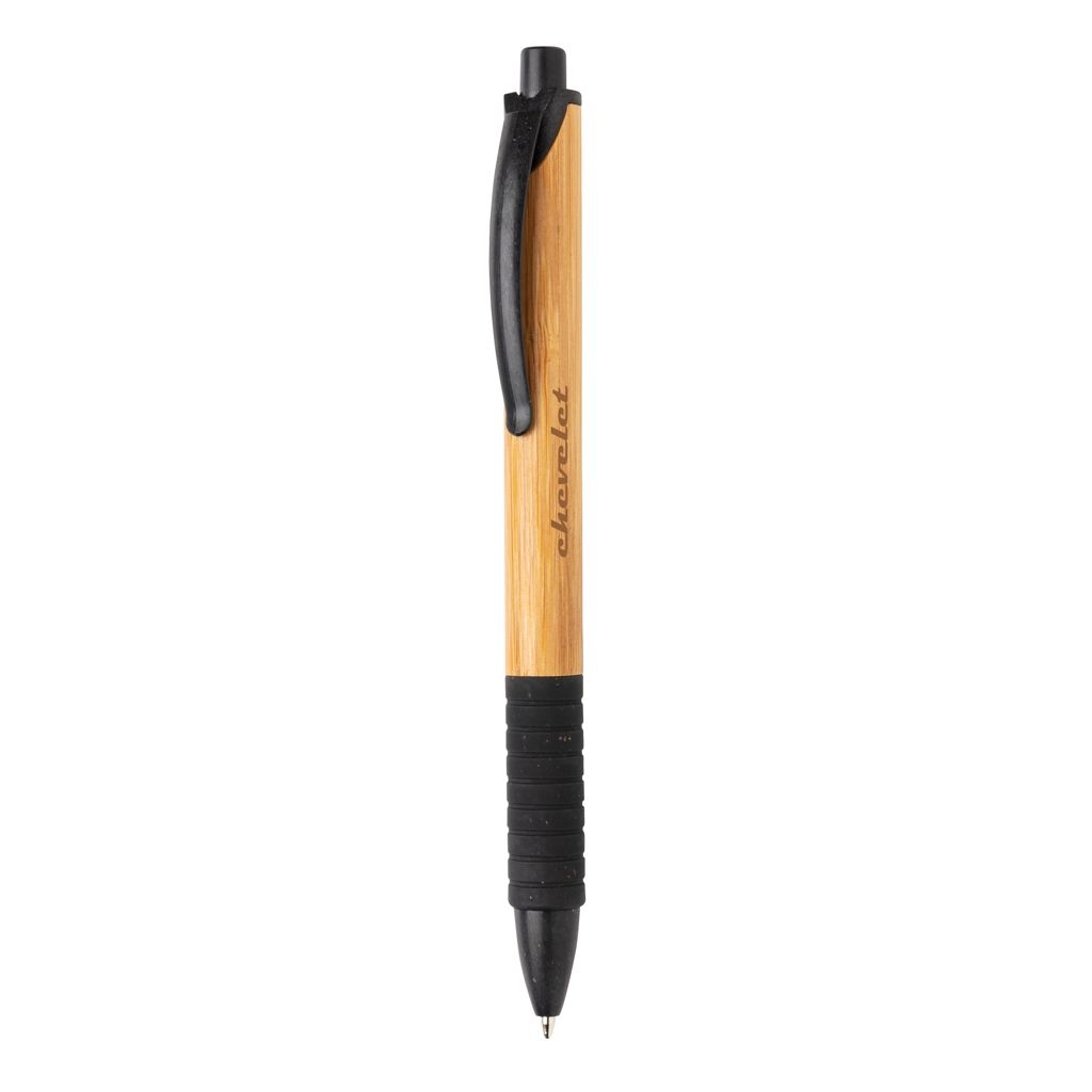 XDP610.53-1Bambus _ Weizenstroh Stift_ schwarz