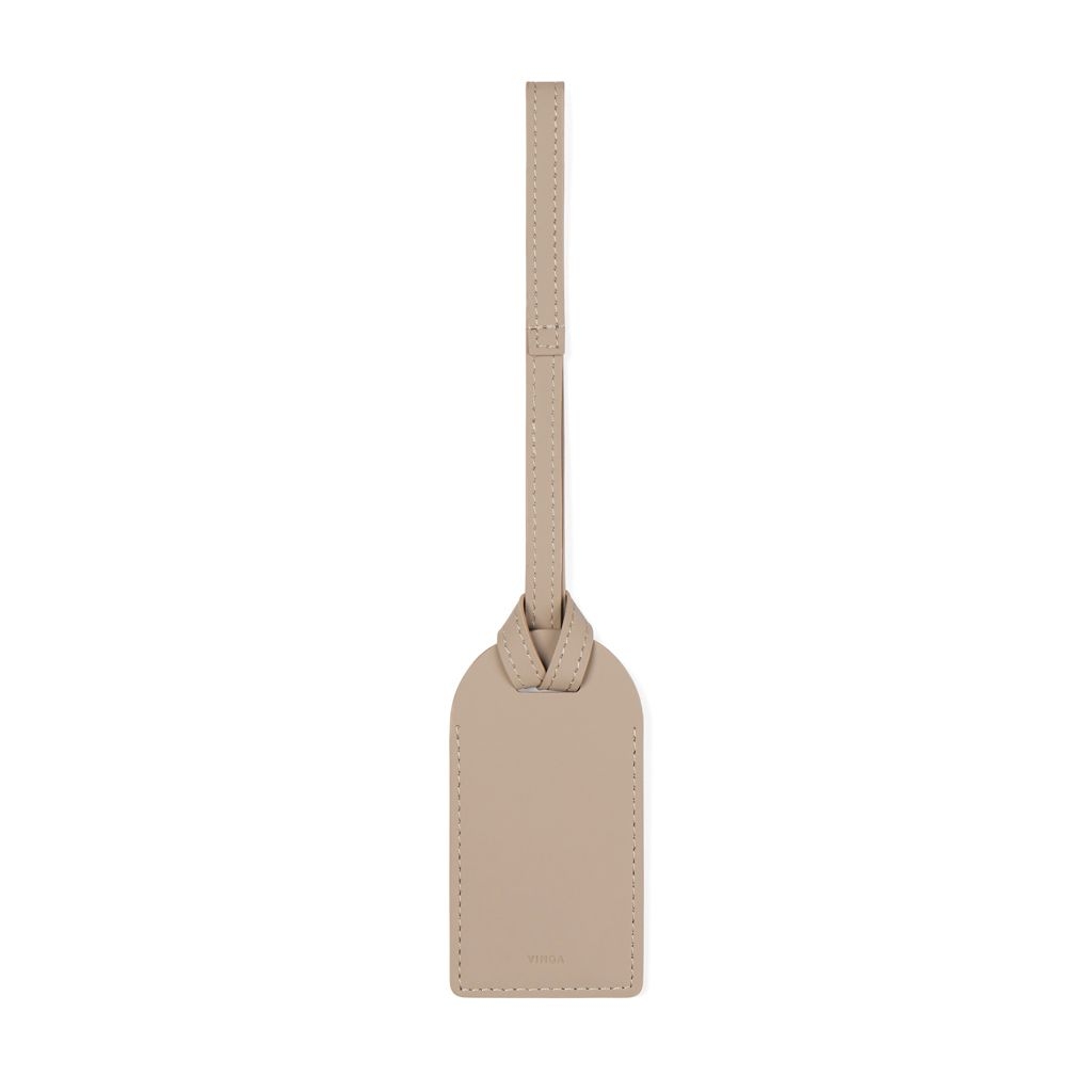 XDV82002-19VINGA Baltimore Gepaeckanhaenger aus RCS recyceltem Polyester_ greige