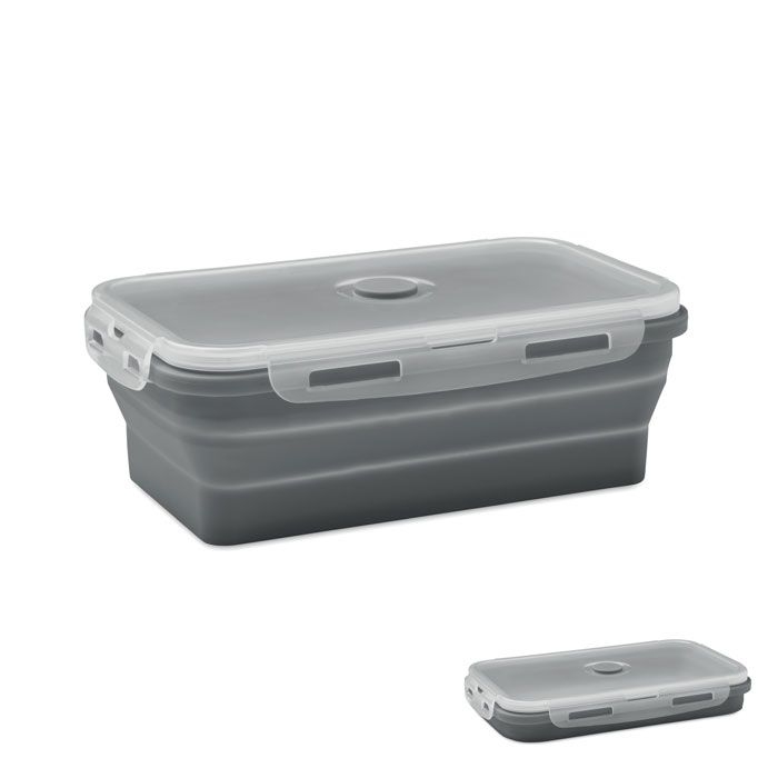 MO2549-15Kolapso Faltbare Lunchbox 1200ml_ steingrau