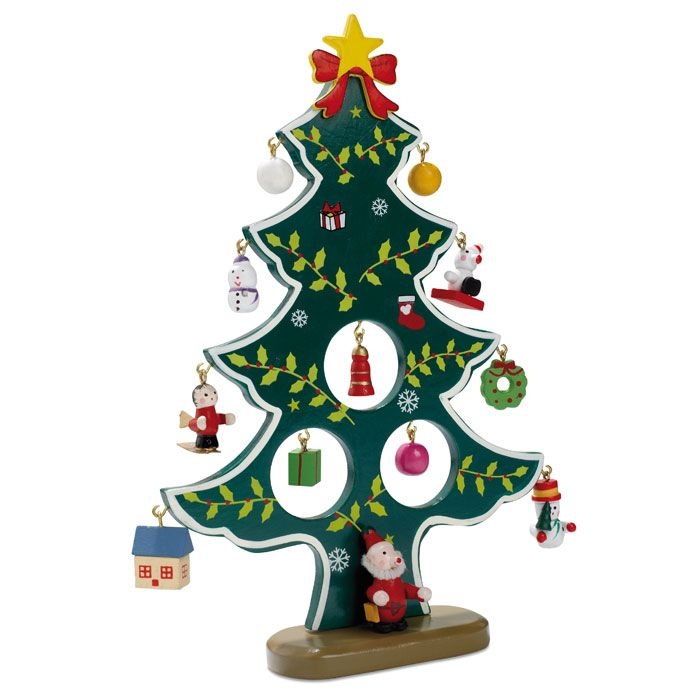 CX1278-09Woodtree Weihnachtsbaum aus Holz_ gruen