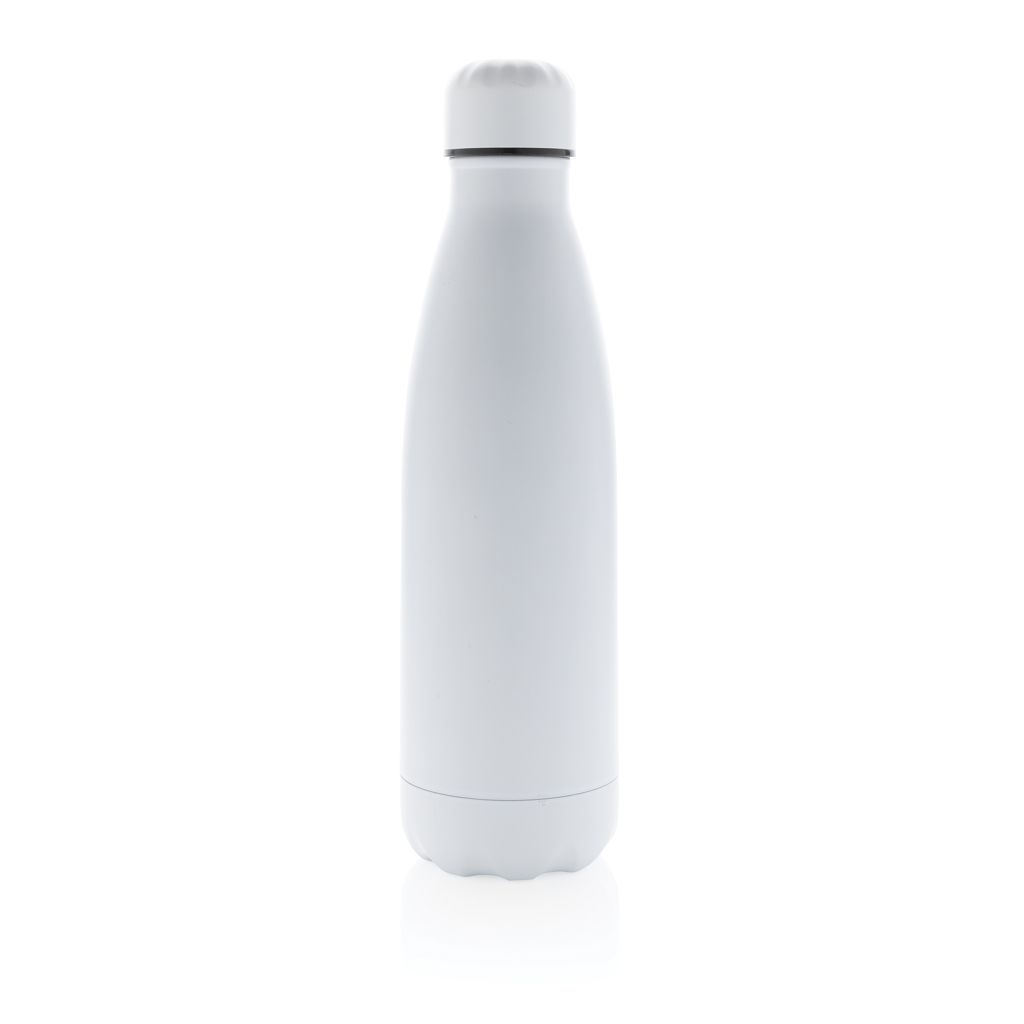XDP436.46-3Einfarbige Vakuumisolierte Stainless Steel Flasche_ weiss