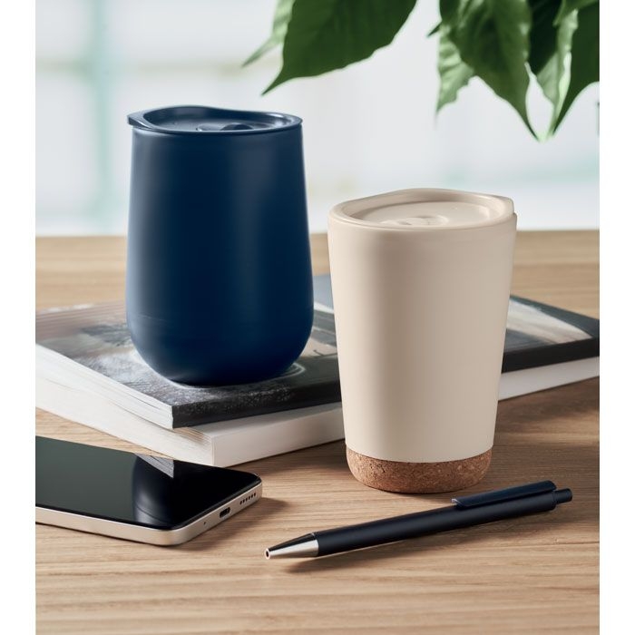 MO2444-85Go Doppelwandiger Becher 300ml_ marineblau