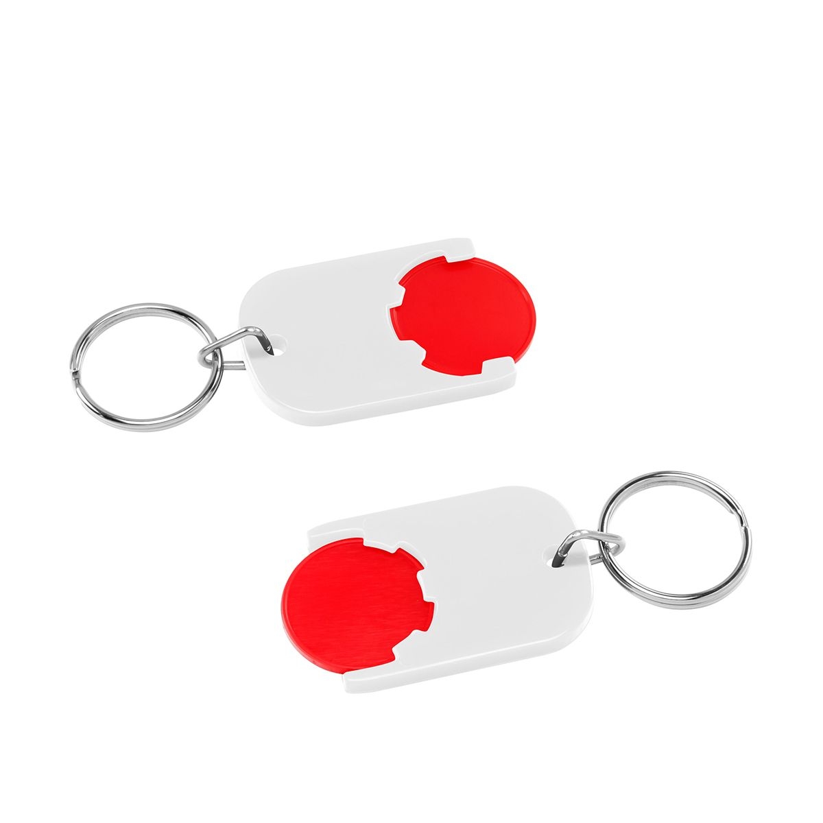 HE7555R-1-0Chiphalter mit 1€-Chip _Gamma_ rot_ weiss HE7555R-1-0Chiphalter mit 1€-Chip _Gamma_ rot_ weiss