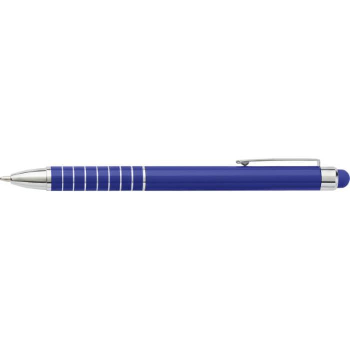 GI0647-23Kugelschreiber aus Metall Oliver_ Kobaltblau